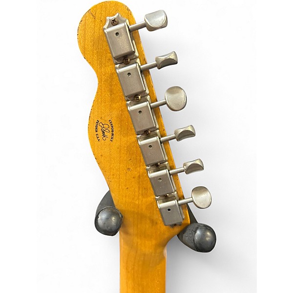 Used 2014 Fender custom shop 52 hs esquire aged white Solid Body Electric Guitar