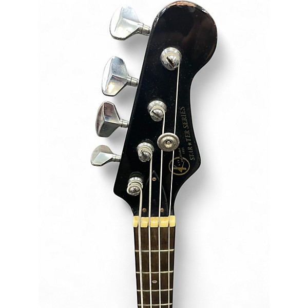 Used Kay Starter Bass Black Electric Bass Guitar