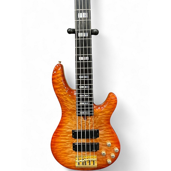 Used Yamaha BBNE Nathan East Signature 2 Tone Sunburst Electric Bass Guitar