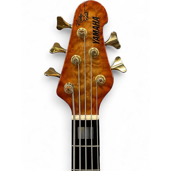 Used Yamaha BBNE Nathan East Signature 2 Tone Sunburst Electric Bass Guitar