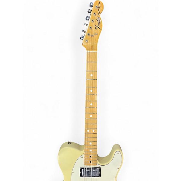 Vintage 1973 Fender Telecaster White Blonde Solid Body Electric Guitar