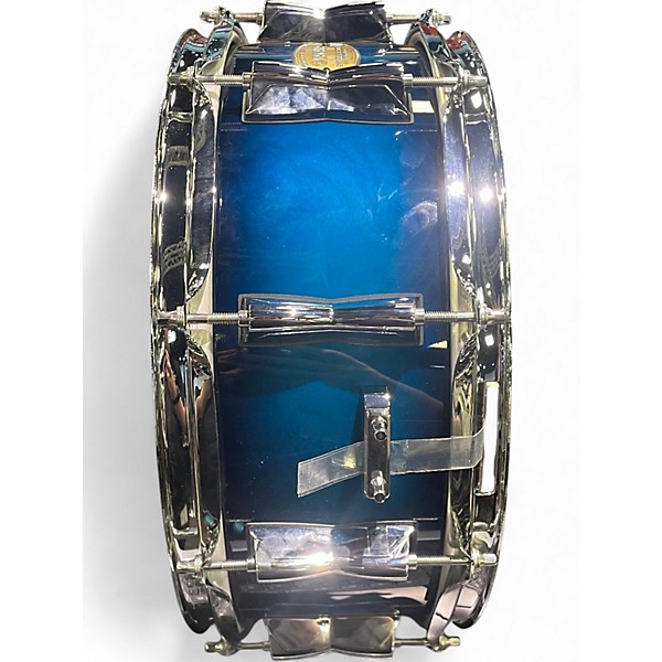 Used Yamaha 14X5 Stage Custom Blue Burst Drum