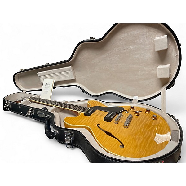 Used Collings I35LC Natural Hollow Body Electric Guitar