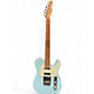 Used 2021 Fender Deluxe Nashville Telecaster Daphne Blue Solid Body Electric Guitar thumbnail