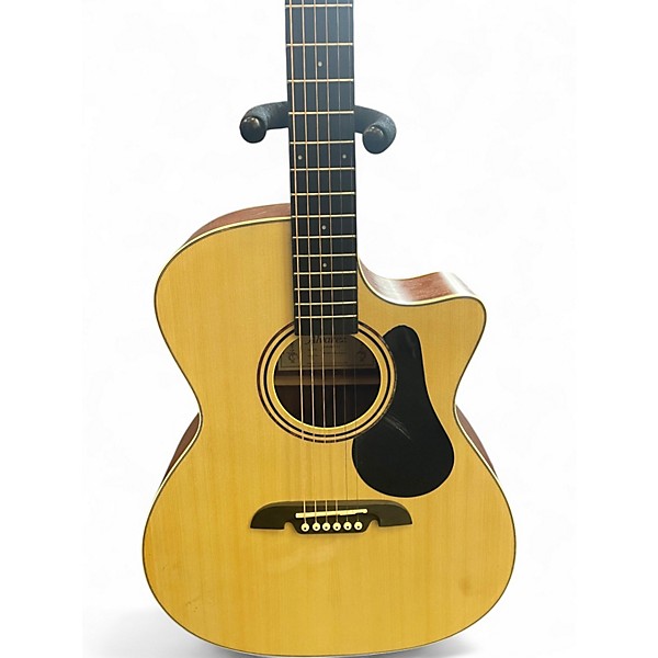 Used Alvarez rg26cedeluxe Natural Acoustic Electric Guitar