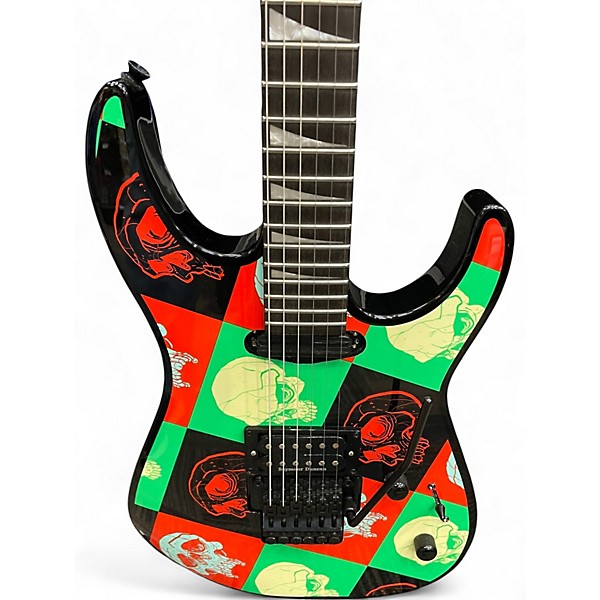 Used Jackson X Series DK1A Dinky Warhol Finish Solid Body Electric Guitar