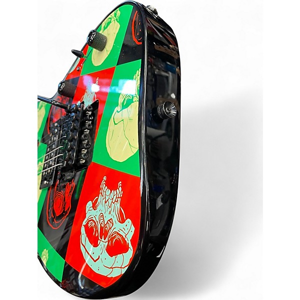 Used Jackson X Series DK1A Dinky Warhol Finish Solid Body Electric Guitar