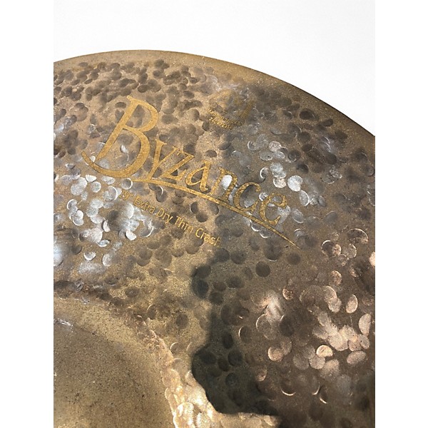Used MEINL 19in BYZANCE EXTRA DRY THIN CRASH Cymbal
