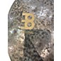 Used MEINL 19in BYZANCE EXTRA DRY THIN CRASH Cymbal