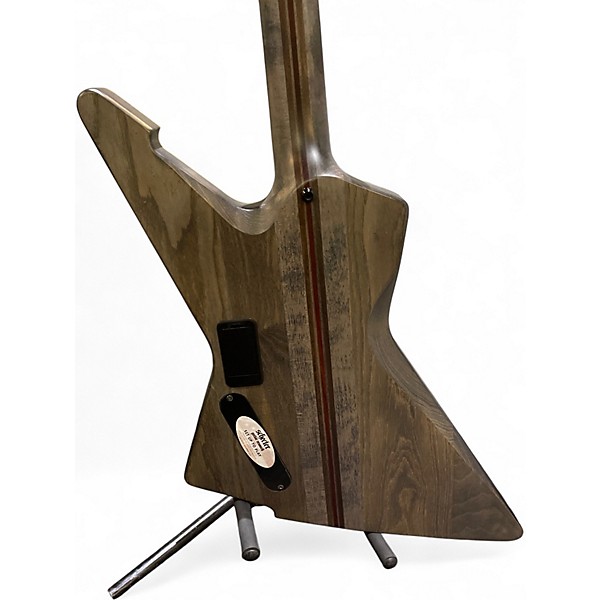 Used Schecter Guitar Research E-1 EVIL TWIN  SLS Flat Black Solid Body Electric Guitar