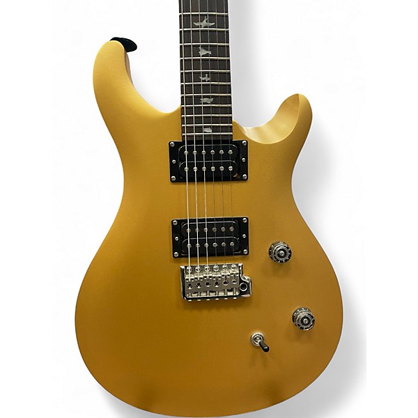 Used PRS SE CE24 Standard Satin Metallic Gold Solid Body Electric Guitar