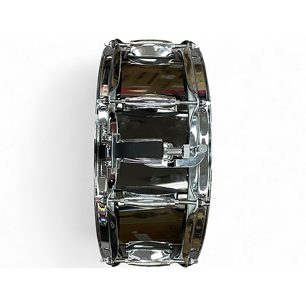 Used Gretsch Drums 14X5 Black Nickel Over Steel Black Drum