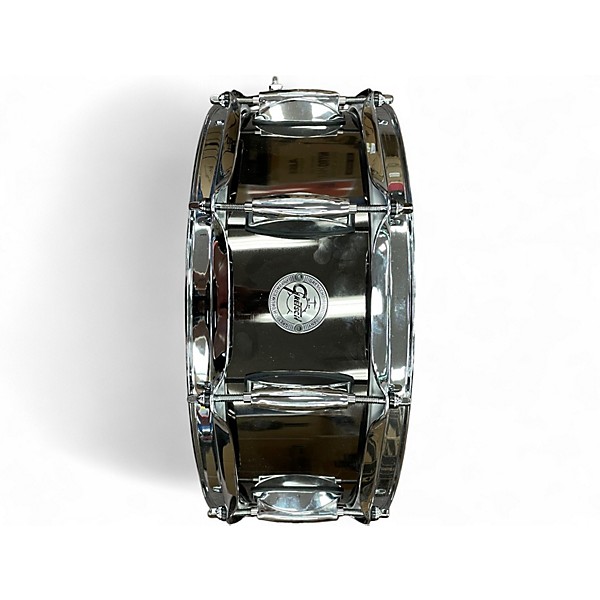 Used Gretsch Drums 14X5 Black Nickel Over Steel Black Drum