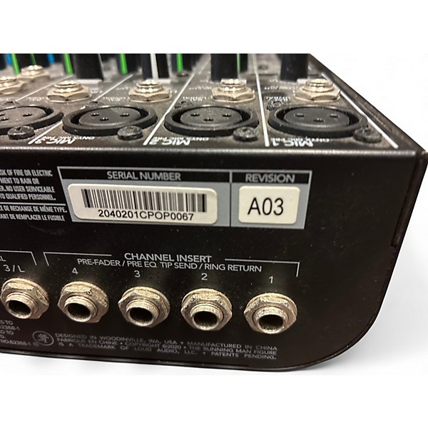 Used Mackie 1202VLZ4 Unpowered Mixer