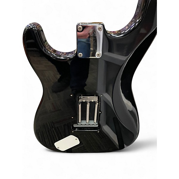 Used Fender DELUXE POWER HOUSE STRATOCASTER Black Solid Body Electric Guitar