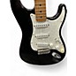 Used Fender DELUXE POWER HOUSE STRATOCASTER Black Solid Body Electric Guitar
