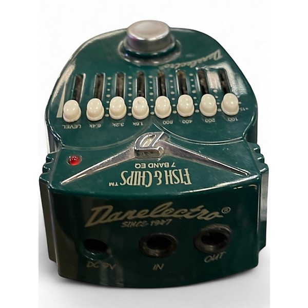 Used Danelectro DJ14 Fish and Chips 7-Band EQ Pedal