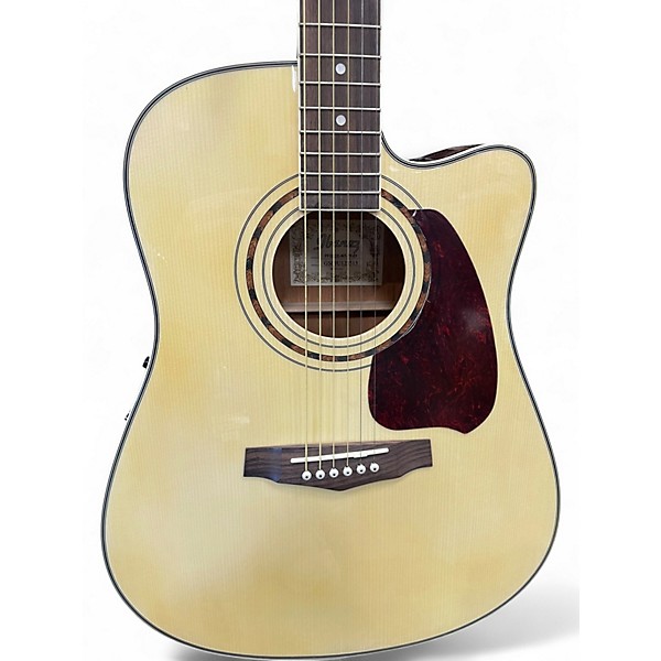 Used Ibanez PF5ECE Natural Acoustic Electric Guitar