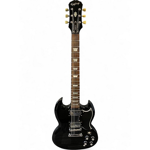 Used Epiphone SG G400 Black Solid Body Electric Guitar
