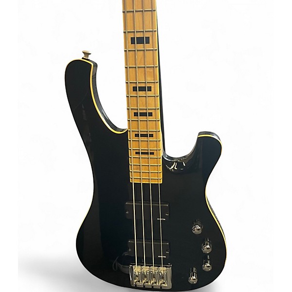 Used Schecter 004 Black Electric Bass Guitar