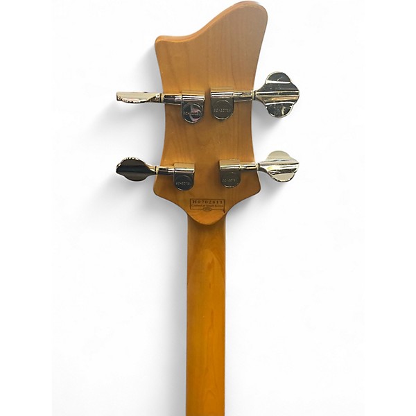 Used Schecter 004 Black Electric Bass Guitar