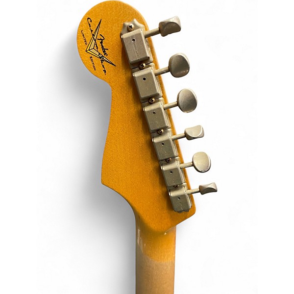 Used 2022 Fender LTD 1960 Journeyman Alpine White Solid Body Electric Guitar