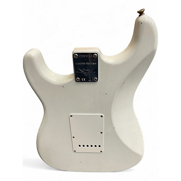 Used 2022 Fender LTD 1960 Journeyman Alpine White Solid Body Electric Guitar