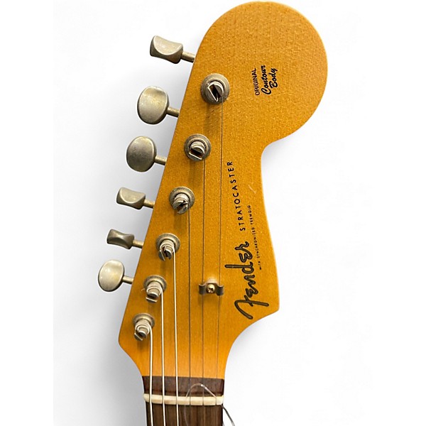 Used 2022 Fender LTD 1960 Journeyman Alpine White Solid Body Electric Guitar