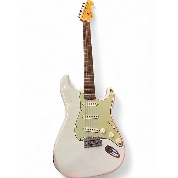 Used 2022 Fender LTD 1960 Journeyman Alpine White Solid Body Electric Guitar