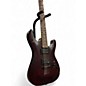 Used 2010s Schecter Guitar Research omen WALNUT STAIN Solid Body Electric Guitar