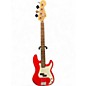 Used Squier Affinity Precision Bass Torino Red Electric Bass Guitar thumbnail