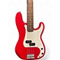 Used Squier Affinity Precision Bass Torino Red Electric Bass Guitar