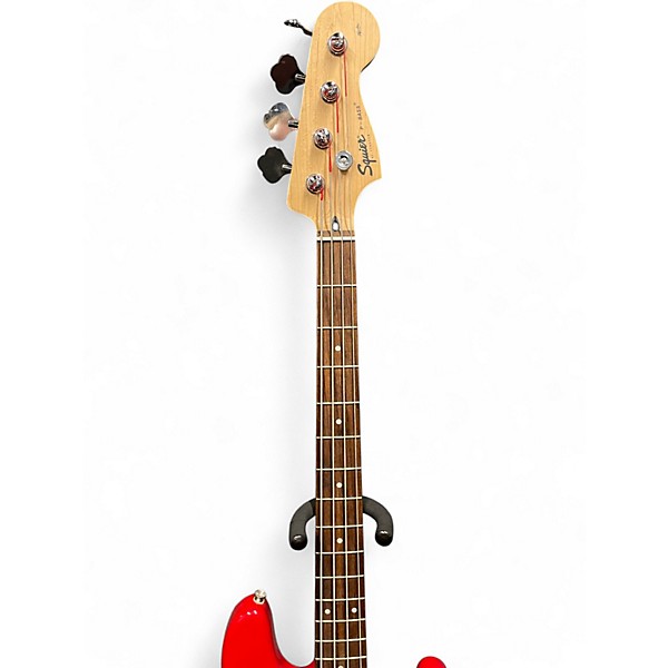 Used Squier Affinity Precision Bass Torino Red Electric Bass Guitar