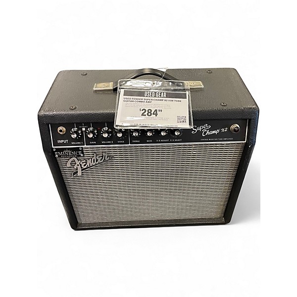 Used Fender Super Champ X2 15W Tube Guitar Combo Amp