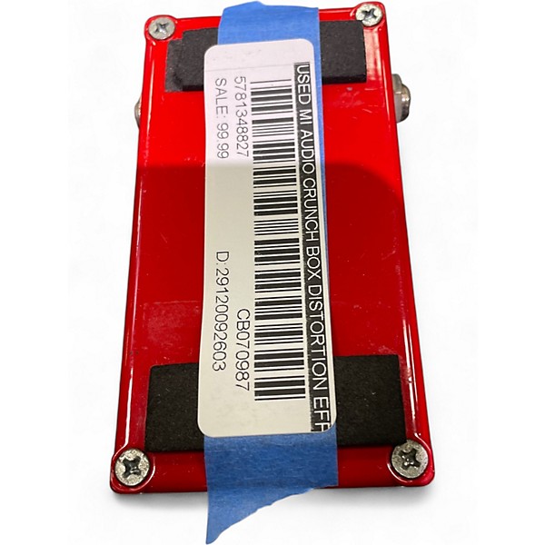 Used MI Audio CRUNCH BOX DISTORTION Effect Pedal