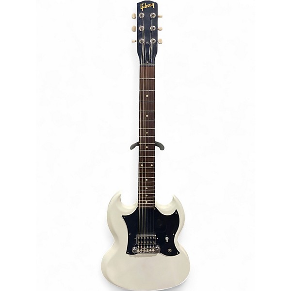 Used 2011 Gibson SG Melody Maker White Solid Body Electric Guitar
