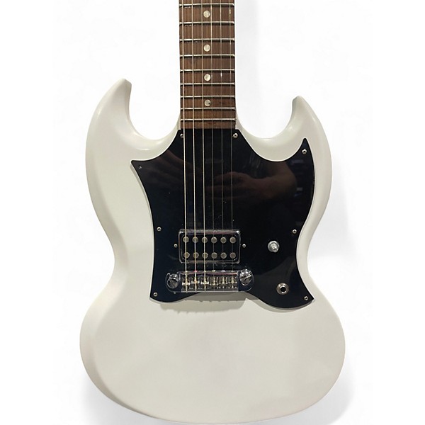 Used 2011 Gibson SG Melody Maker White Solid Body Electric Guitar