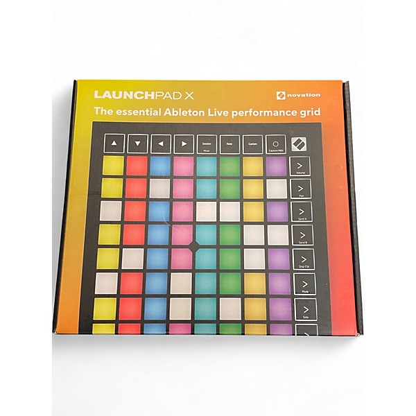 Used Ableton LAUNCHPADX  MIDI Controller
