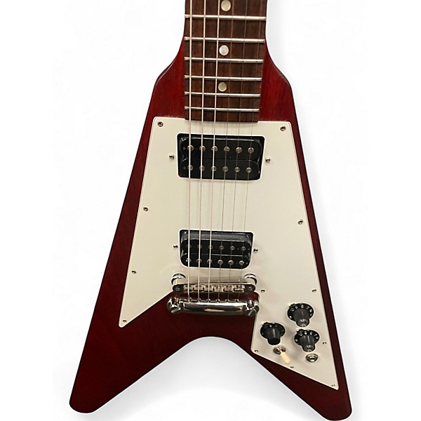 Used Gibson Flying V Faded Cherry Solid Body Electric Guitar