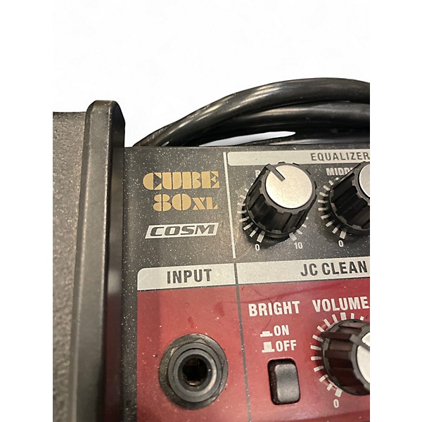 Used Roland Cube 80XL 80W 1x12 Guitar Combo Amp