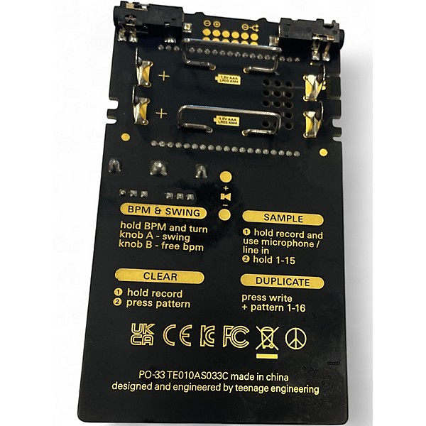 Used teenage engineering POCKET OPERATOR KO PO33 Production Controller