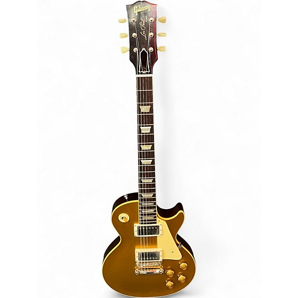 Used Gibson Custom 1957 Les Paul Goldtop Darkback Reissue VOS Gold Solid Body Electric Guitar