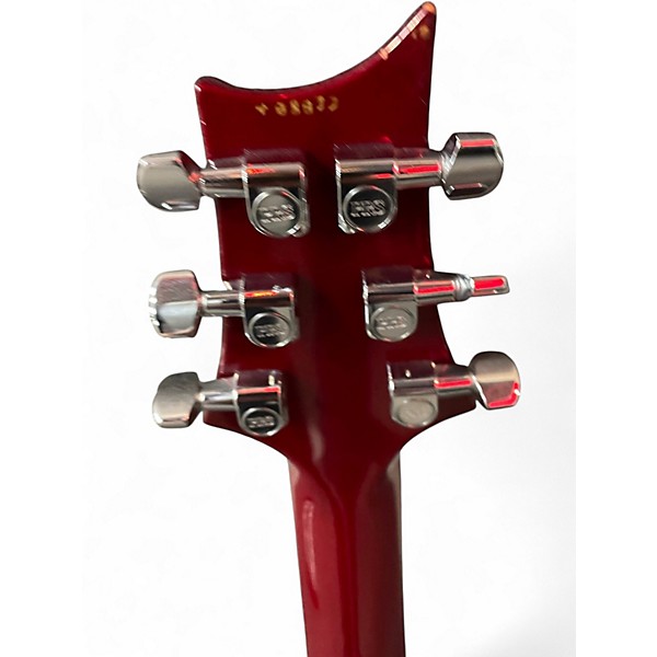 Used PRS Custom 22 10 Top Red Solid Body Electric Guitar