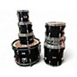 Used Yamaha 7 Piece Tour Custom Black Drum Kit