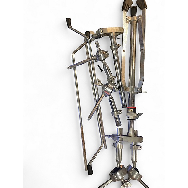 Used Yamaha 7 Piece Tour Custom Black Drum Kit