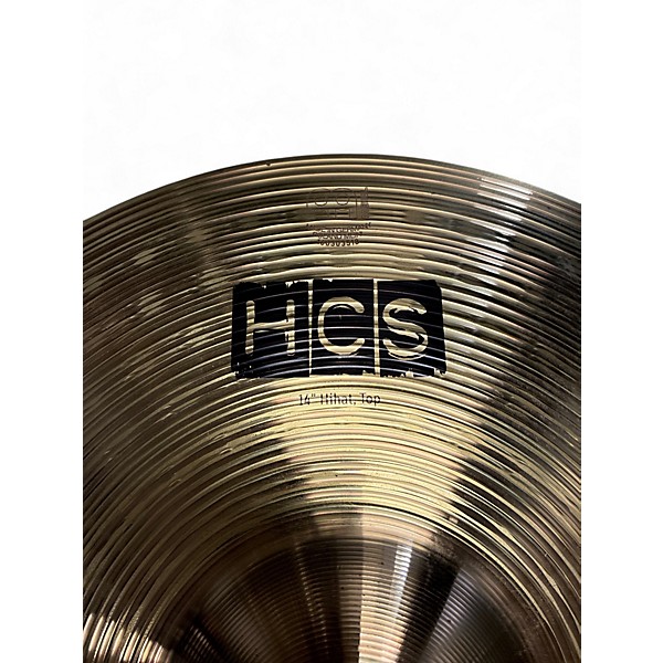 Used MEINL 14in HCS Hi Hat Pair Cymbal