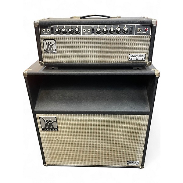 Vintage 1975 Ernie Ball Music Man Sixty-Five Tube Head and 115 RH Cabinet Tube Guitar Amp Head