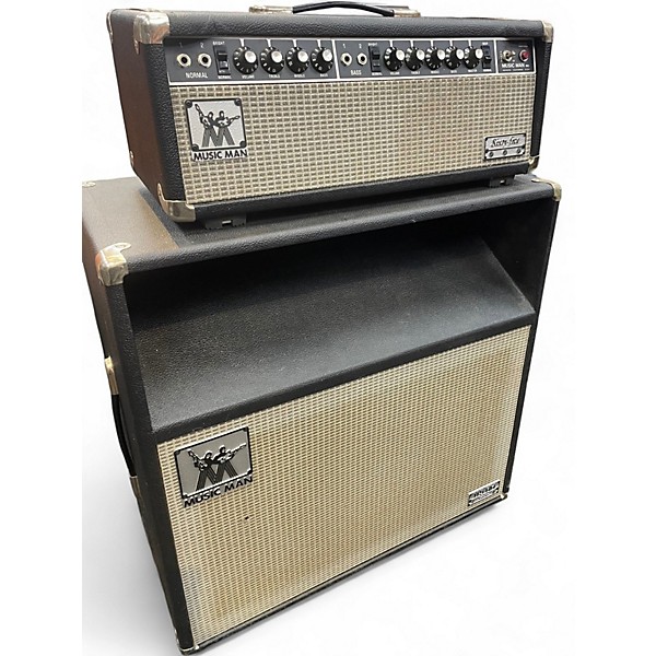 Vintage 1975 Ernie Ball Music Man Sixty-Five Tube Head and 115 RH Cabinet Tube Guitar Amp Head