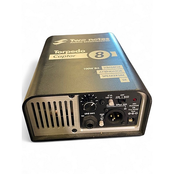 Used Two Notes AUDIO ENGINEERING TORPEDO CAPTOR 8 OHM Power Attenuator