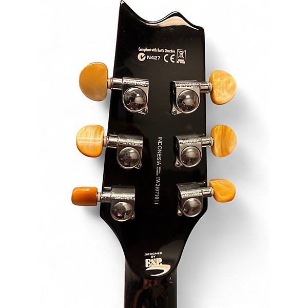 Used ESP LTD TL6 Black Acoustic Electric Guitar